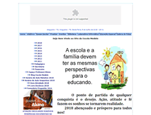 Tablet Screenshot of escolamodelo.com.br